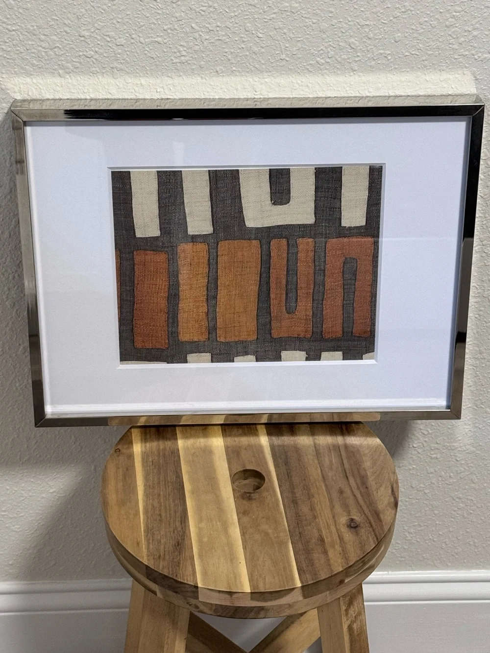 West Elm Metal Gallery Frame Polished Nickel 12x16 Wall Picture Frame Glass